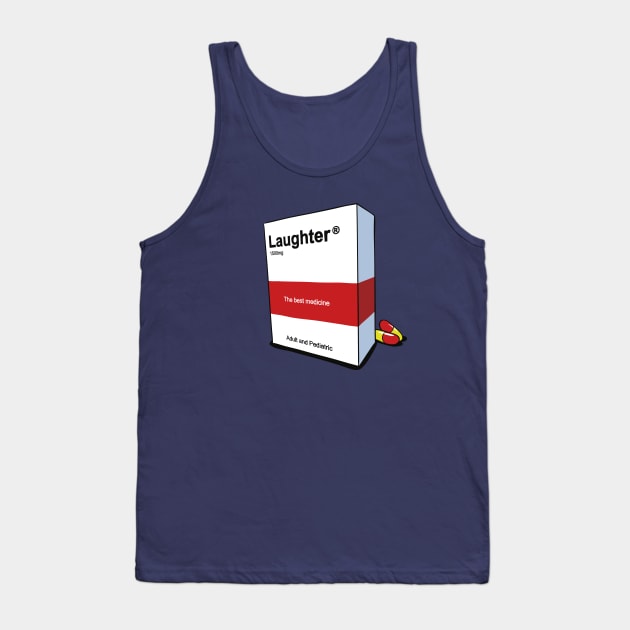 The Best Medicine Tank Top by vo_maria